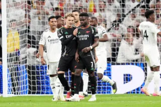 Le penalty complètement manqué de Bukayo Saka face au Real Madrid