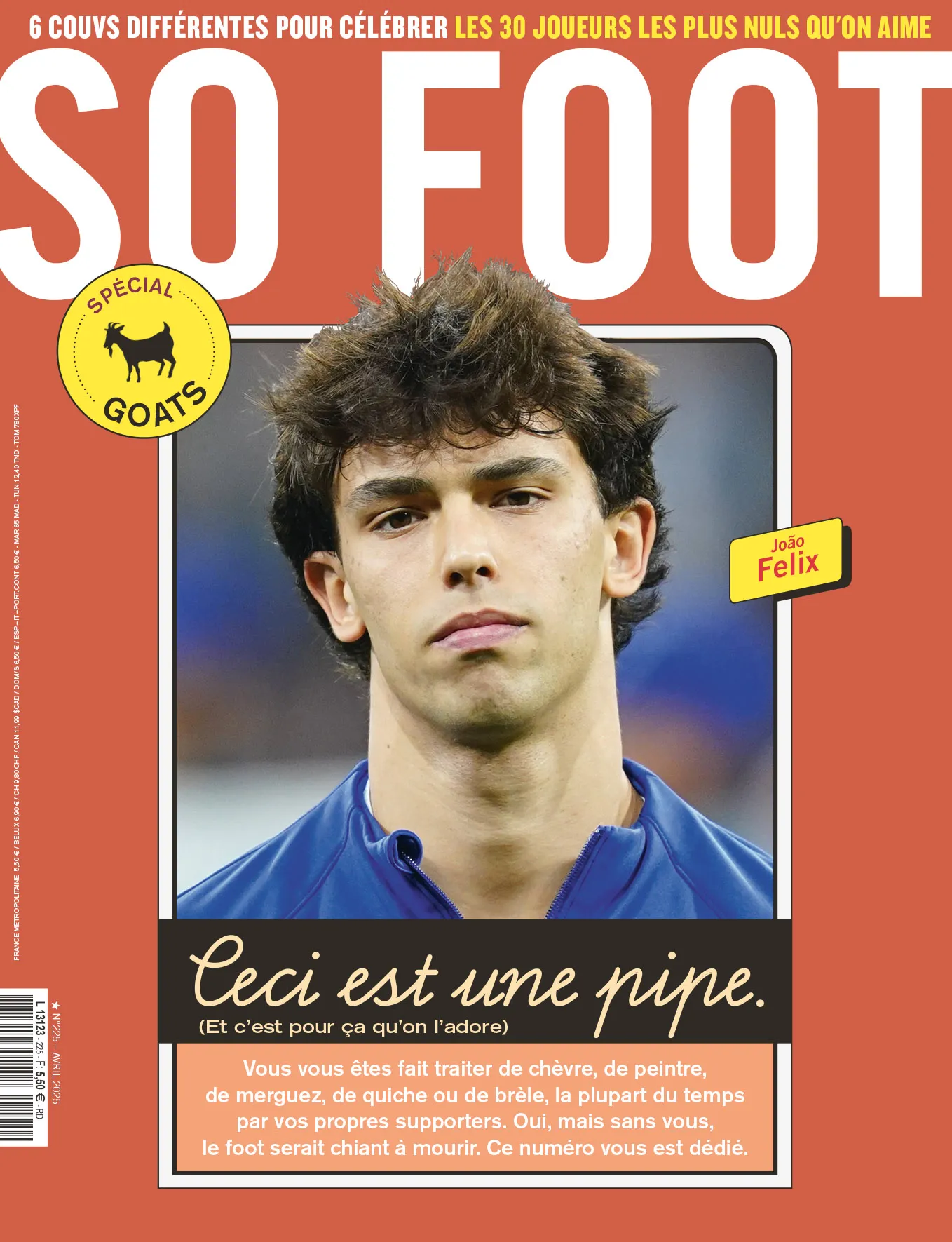 Les vrais GOATS sont dans le nouveau numéro de SO FOOT