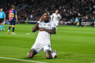 Vidéo : le but magnifique et record de Marcus Thuram contre le Barça